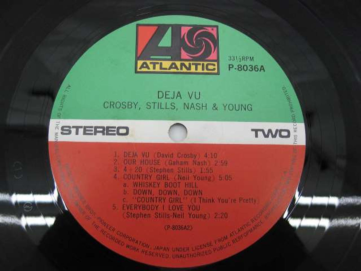 Warner Bros. Pioneer Crosby Stills Nash & Young / Déja Vu Crosby Stills Nash & Young / Déjà Vu