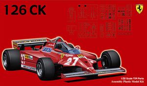 Fujimi 1/20 Ferrari 126CK 1981 - BanzaiHobby