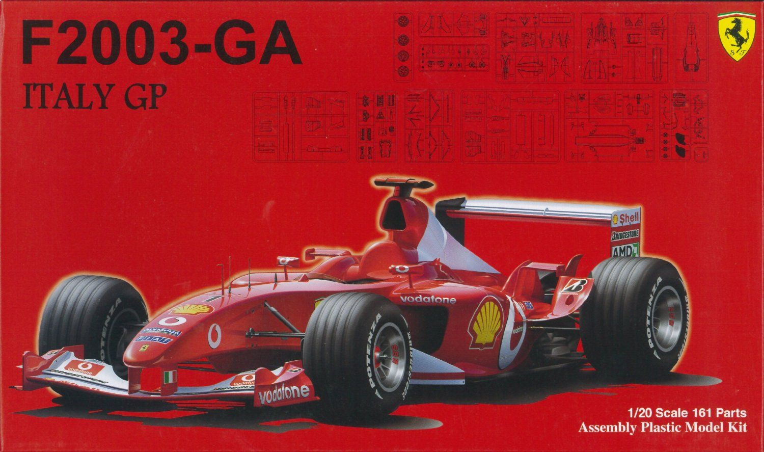 Fujimi GP30 1/20 Ferrari F2003-GA Italy GP - BanzaiHobby