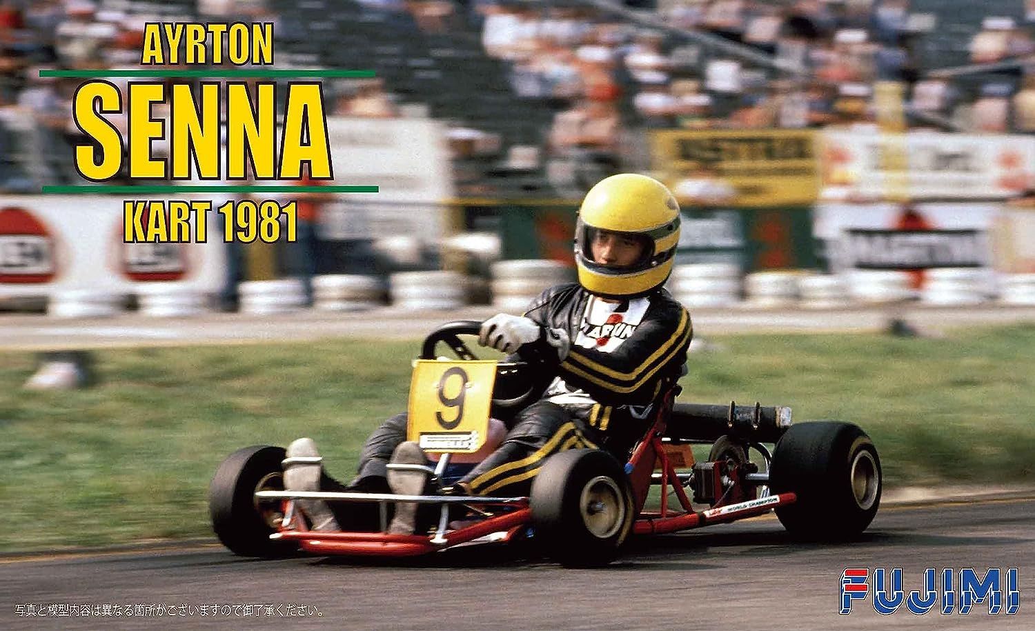 Fujimi KART Series No.1 Ayrton Senna Kurt 1981 (1/20 scale) - BanzaiHobby