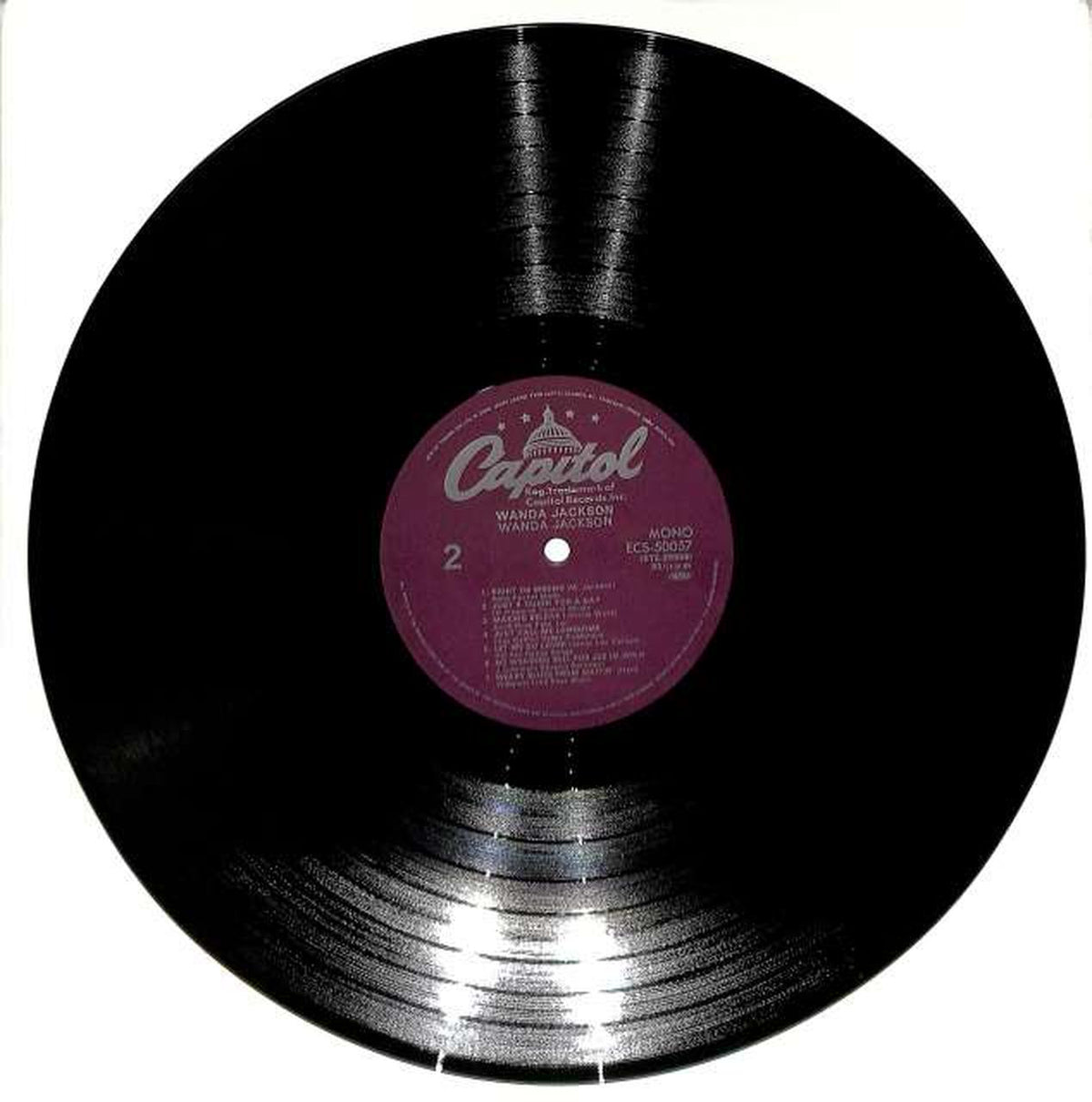Toshiba EMI Wanda Jackson "Greatest Hits" ECS-50057