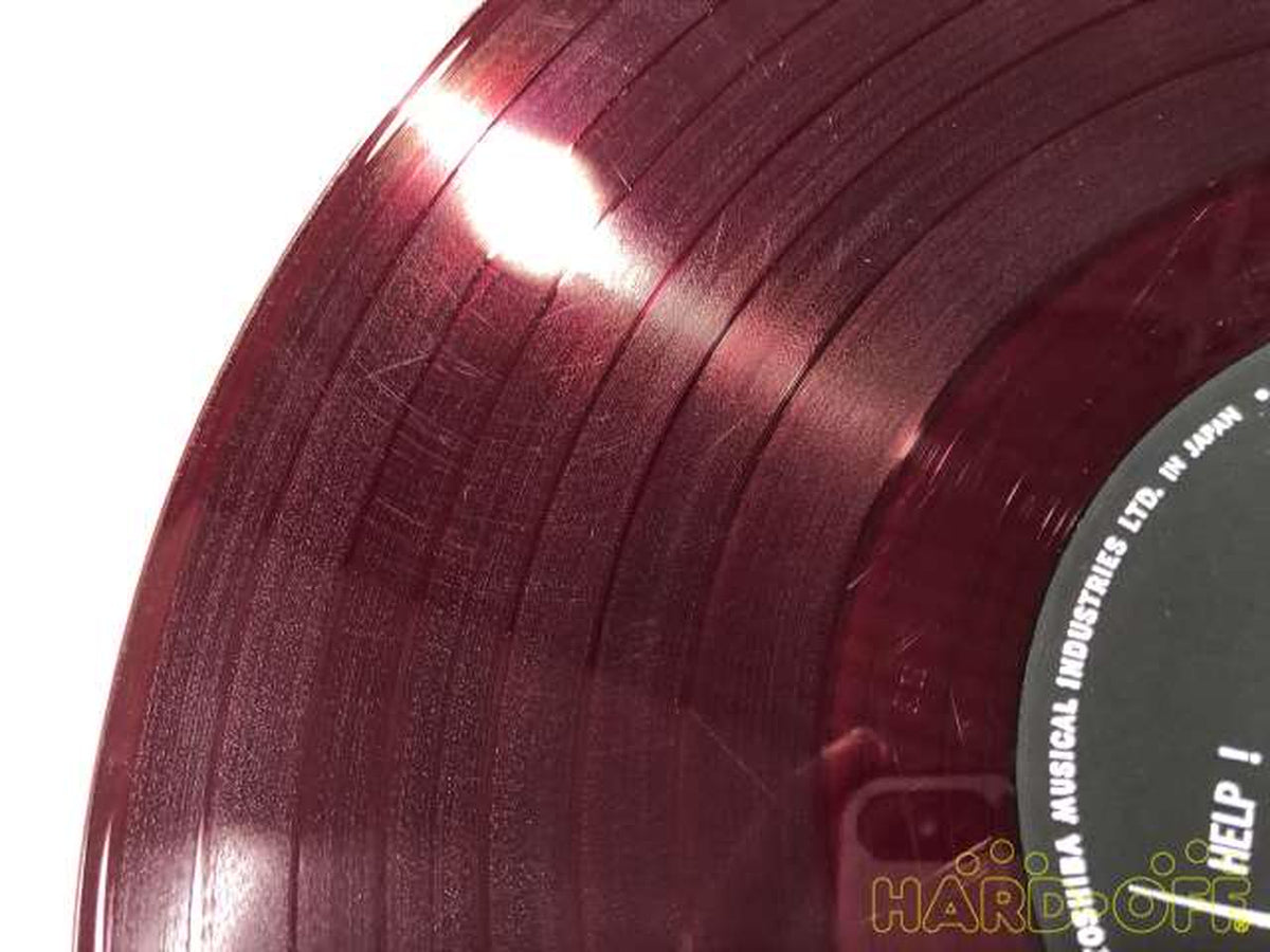 － [With Light Blue Obi] Red Disc THE BEATLES / HELP OP-7387