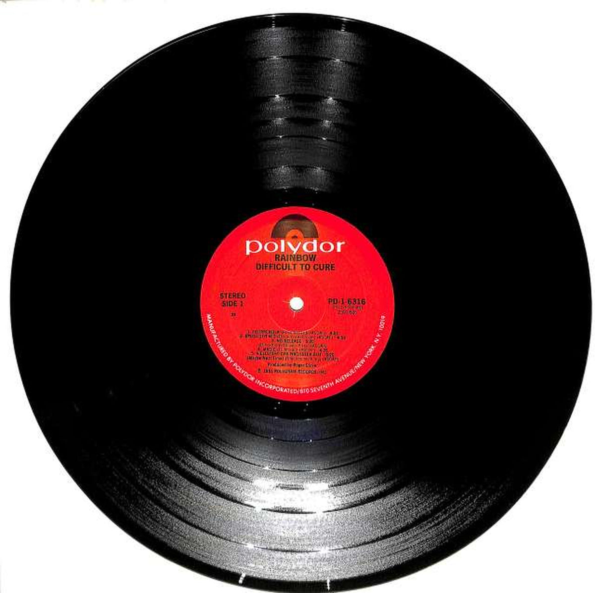 POLYDOR Rainbow 'DIFFICULT TO CURE' PD-1-6316