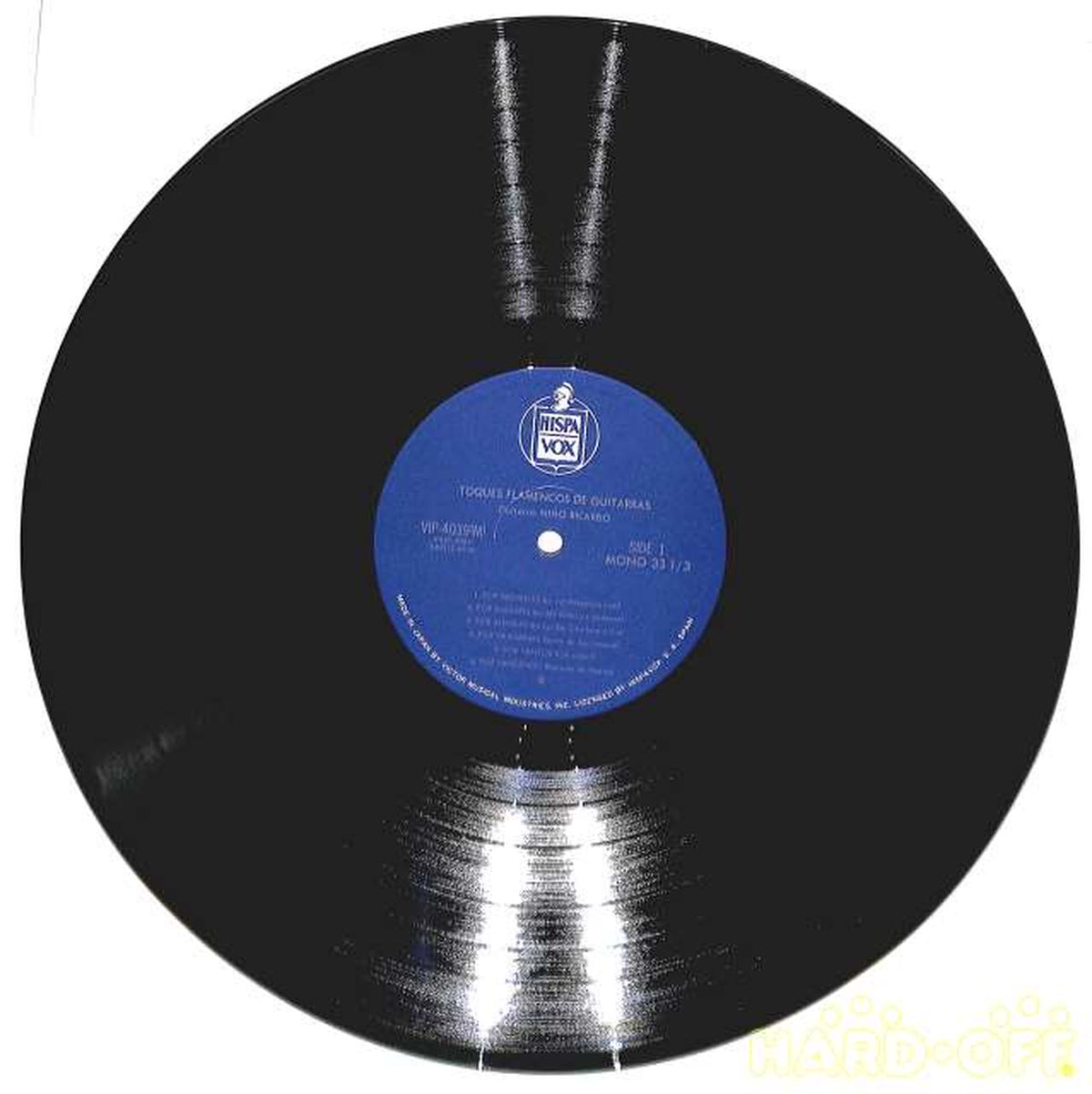 Victor Sound Production Niño Ricciardo "The Finest Flamenco Guitar" VIP-4039 MONO