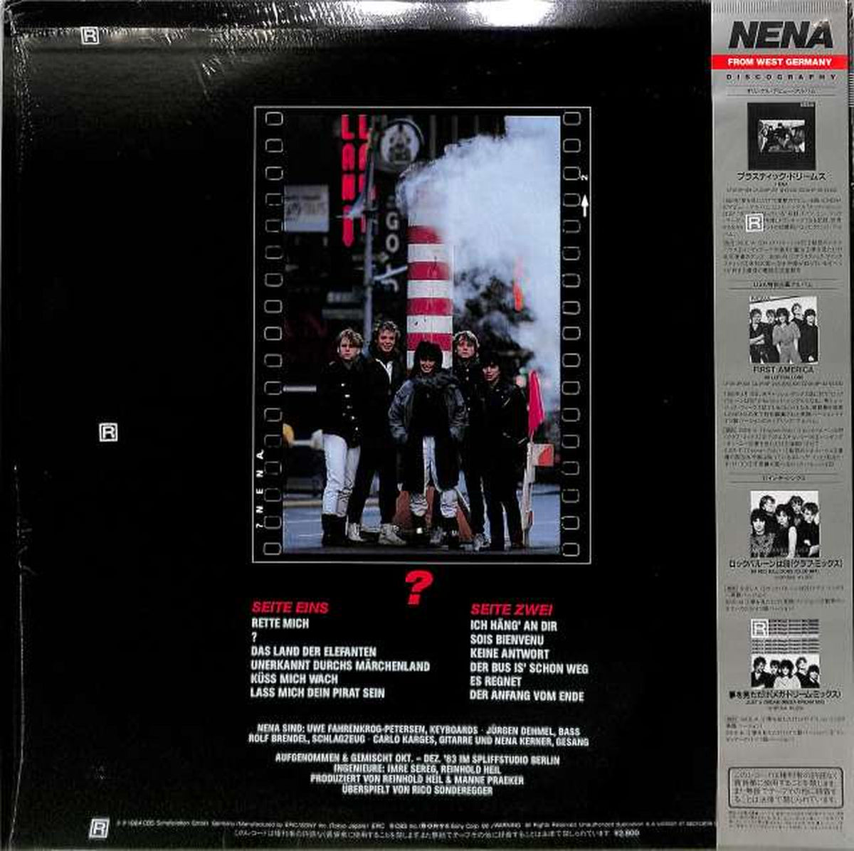 EPIC Sony Nena "Question Mark" 28.3P-544