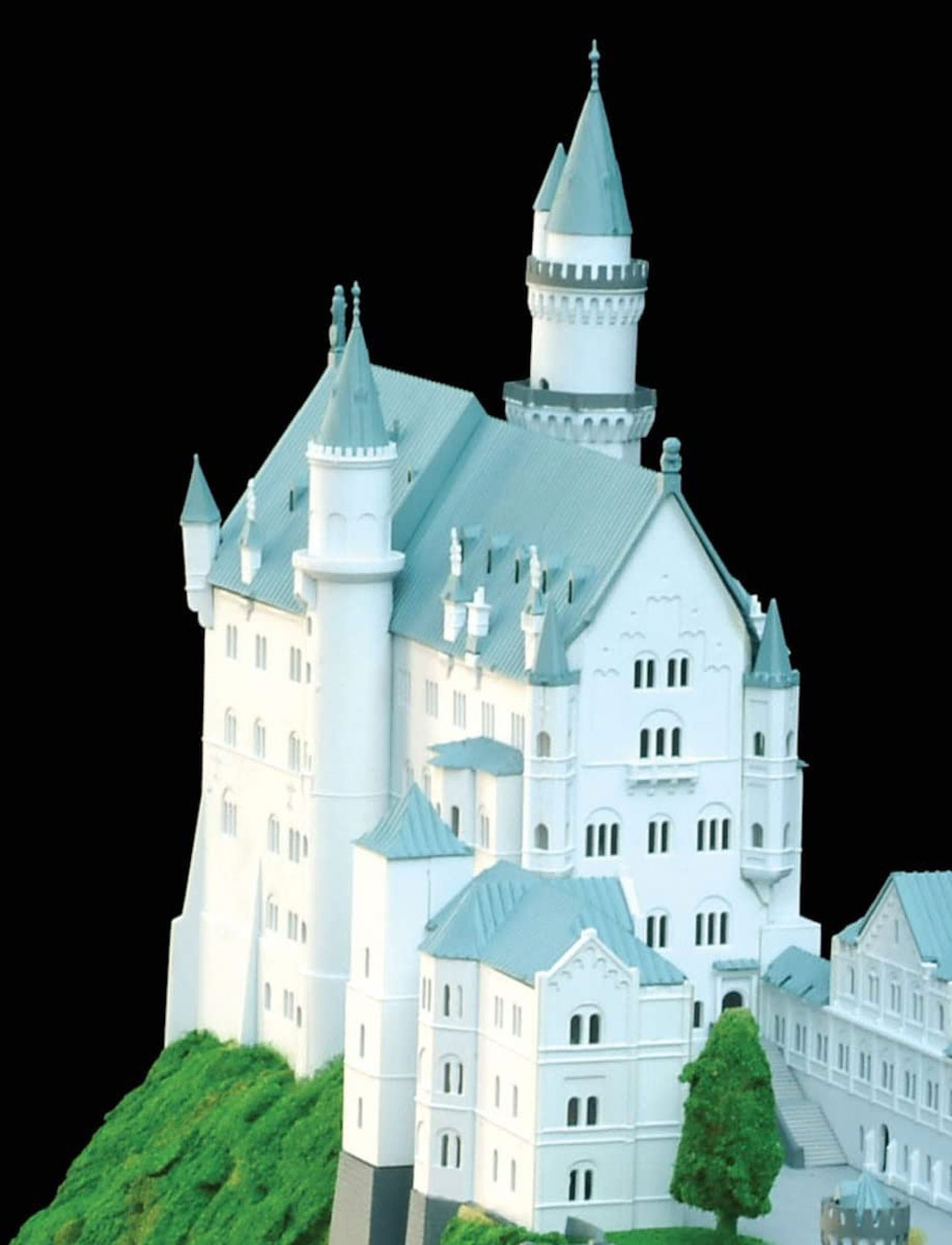 Doyusha Doyusha 1/220 Western Castle Neuschvan Stein Castle Color Plasti - BanzaiHobby