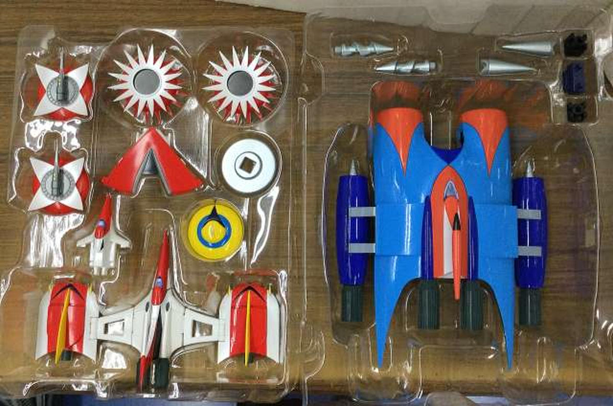BANDAI Chogokin Soul Grendizer & Spacer Set GX-76SP GX-76X3