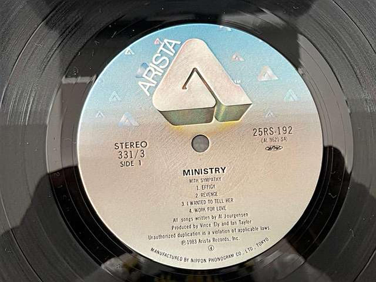 ARISTA MINISTRY WITH SYMPATHY MINISTRY WITH SYMPATHY