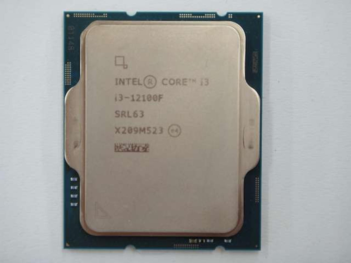 INTEL CORE i3 INTEL CPU 12th Gen CORE i3-12100F