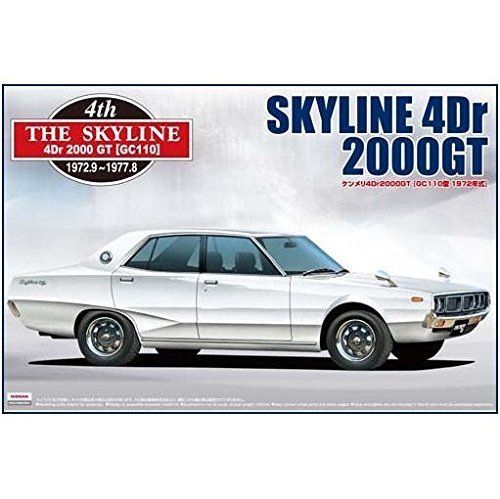 Aoshima Skyline 2000GT GC110 `72 1/24 - BanzaiHobby