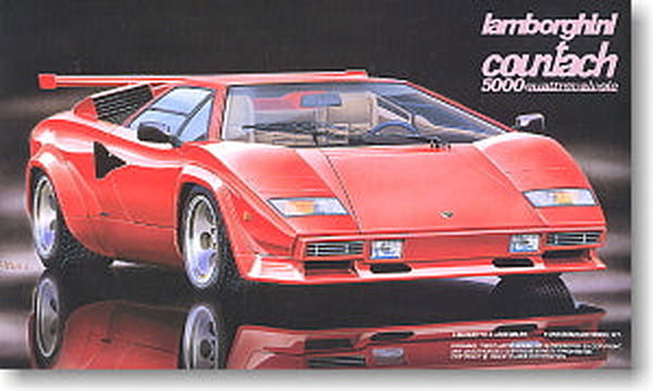 Fujimi RS012 Lamborghini Countach 5000 1/24 - BanzaiHobby