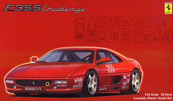 Fujimi RS112 Ferrari F355 Challenge w/Window Frame Masking Seal 1/24 - BanzaiHobby