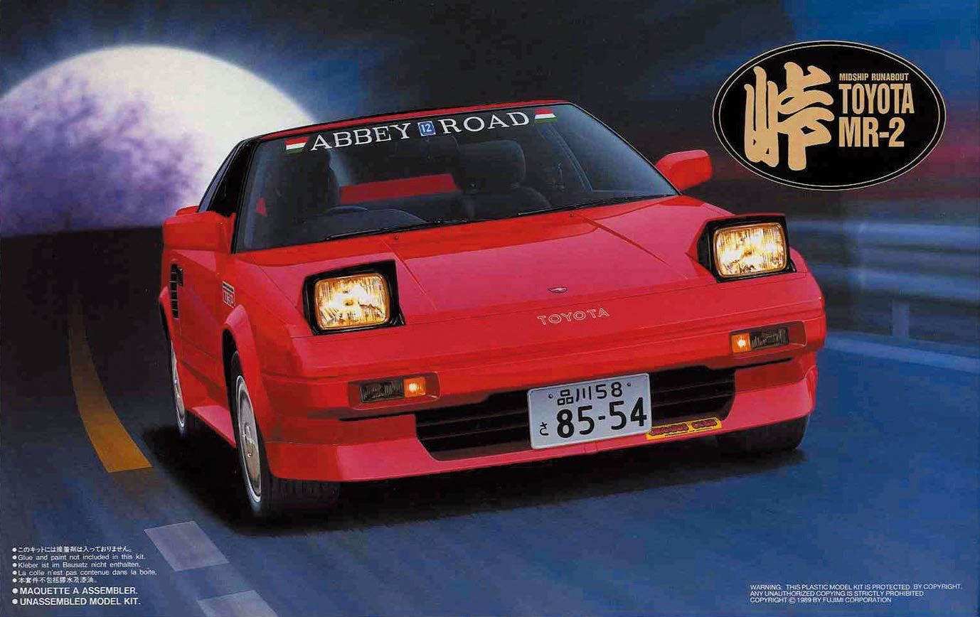 Fujimi Toyota MR2 AW11 1/24 - BanzaiHobby