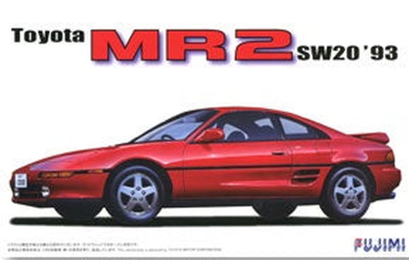 Fujimi Toyota SW20 MR2 `93 1/24 - BanzaiHobby