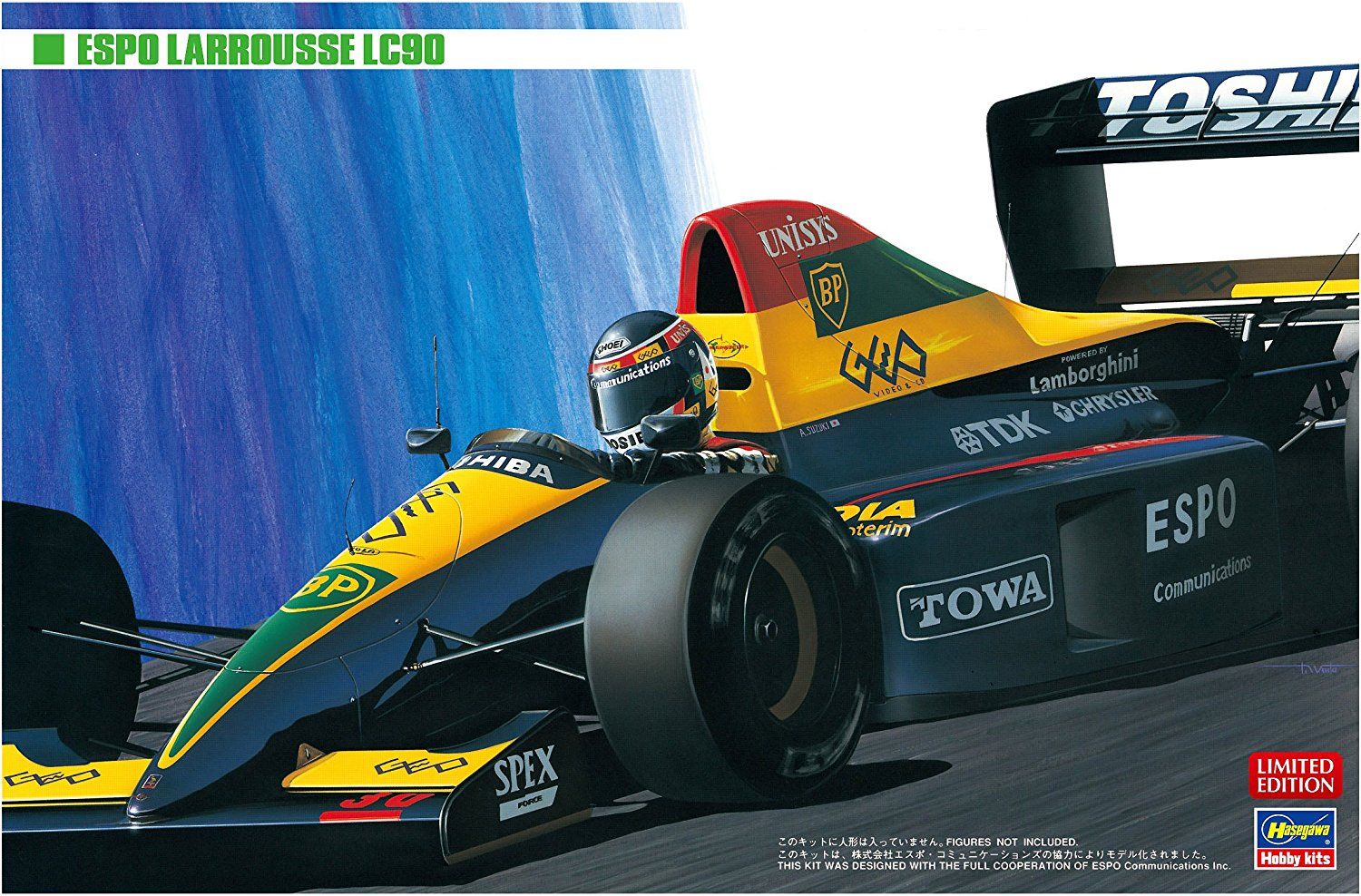 Hasegawa 1/24 ESPO Larrousse LC90 - BanzaiHobby