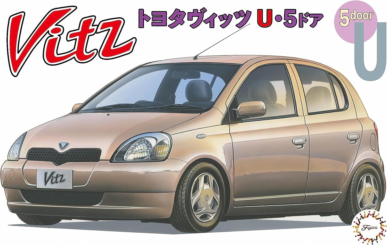 Fujimi 1/24 Inch Up Series No.23 Toyota Vitz U Type 5 Door - BanzaiHobby