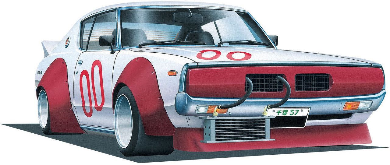 Aoshima 1/24 Kenmeri Two-door Hardtop Works - BanzaiHobby