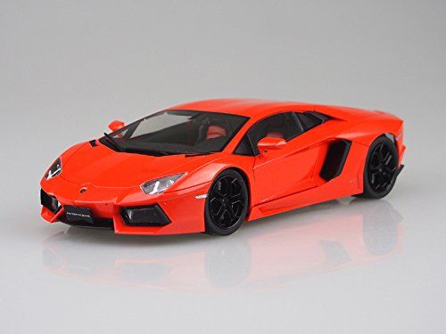 Aoshima 1/24 Lamborghini Aventador LP700-4 Orange Pearl - BanzaiHobby