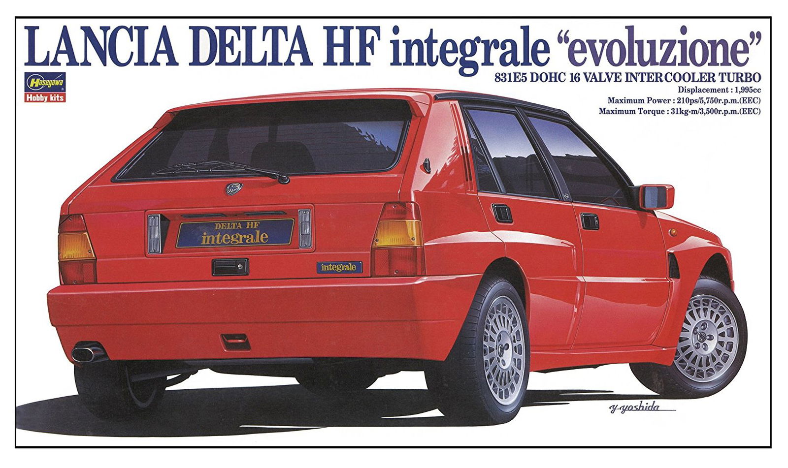 Hasegawa 1/24 Lancia Delta HF Integrale Evoluzione - BanzaiHobby
