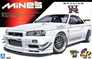 Aoshima SVR45 1/24 MINE`s R34 Skyline GT-R - BanzaiHobby