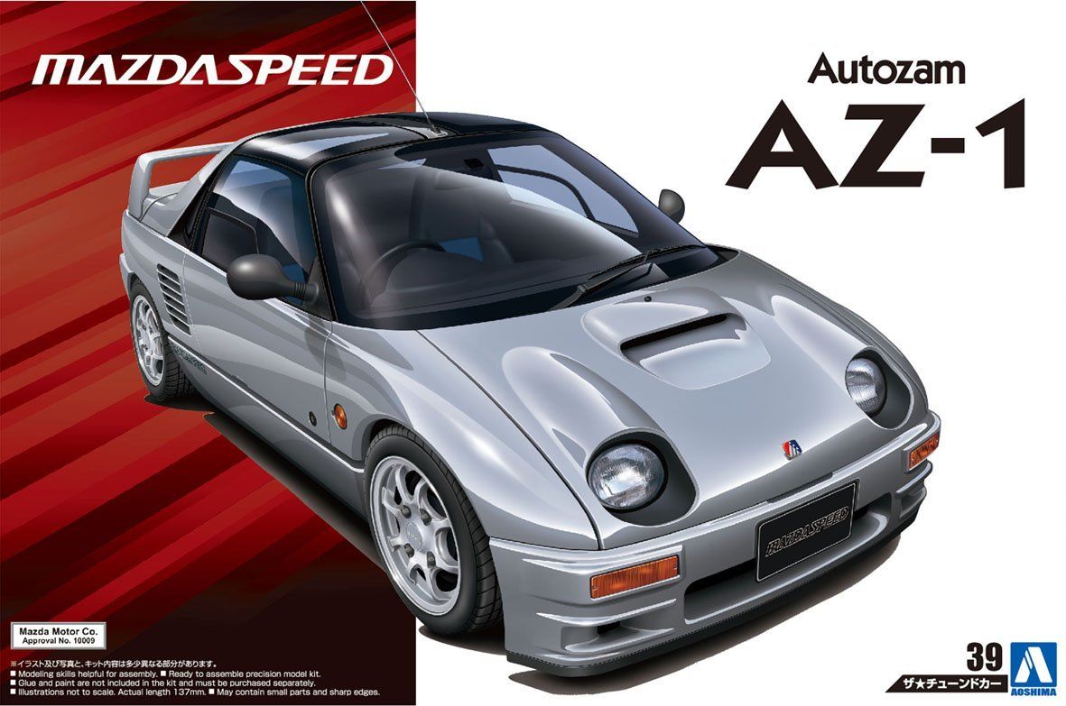 Aoshima 1/24 Mazda Speed PG6SA AZ-1 `92 Mazda - BanzaiHobby