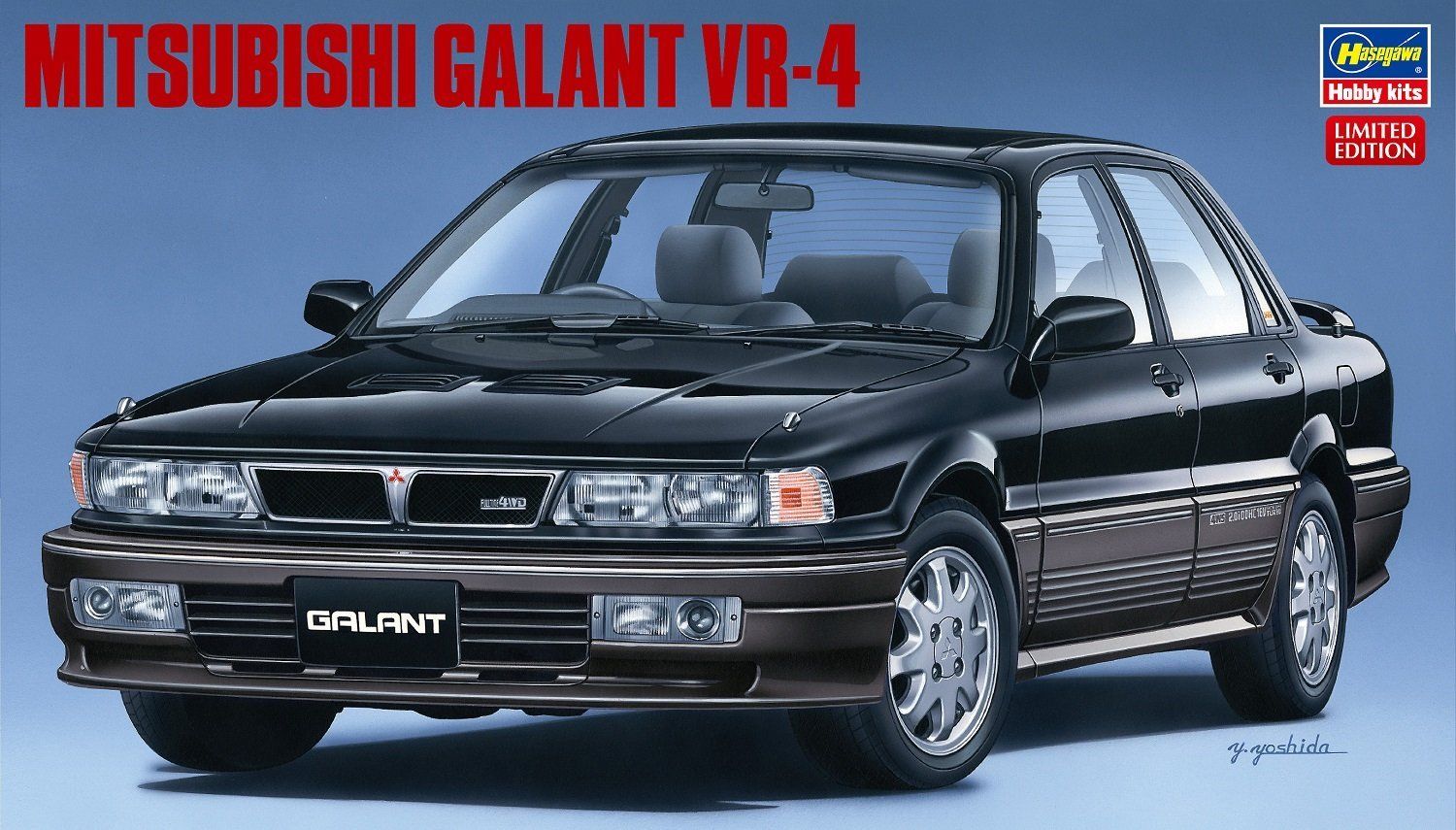 Hasegawa 1/24 Mitsubishi Galant VR-4 - BanzaiHobby