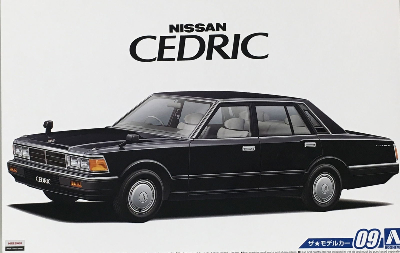 Aoshima 1/24 Nissan 430 Cedric Sedan 200E GL `81 - BanzaiHobby