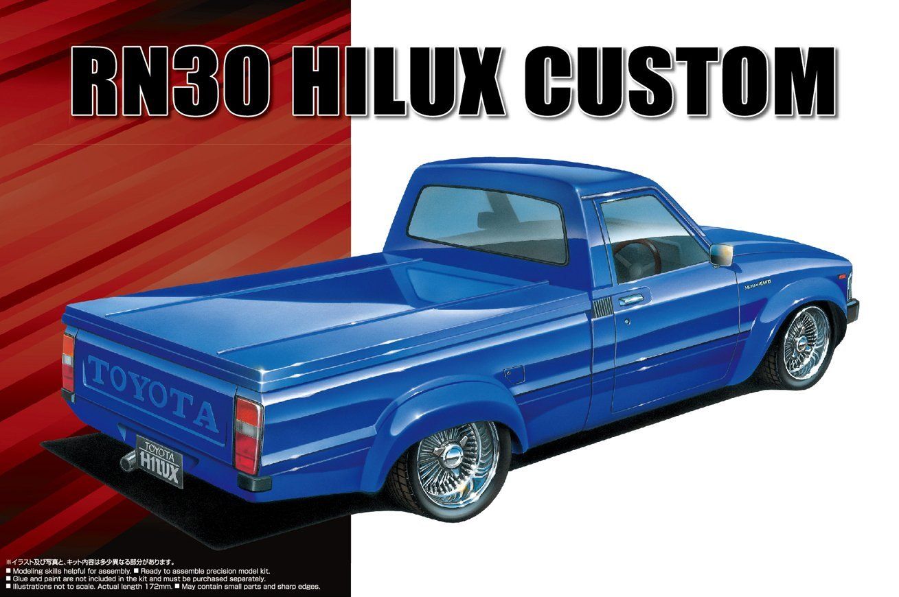 Aoshima 1/24 RN30 Hilux Custom `78 Toyota - BanzaiHobby