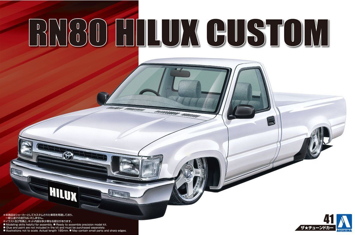 Aoshima 1/24 RN80 Hilux Custom `95 Toyota - BanzaiHobby