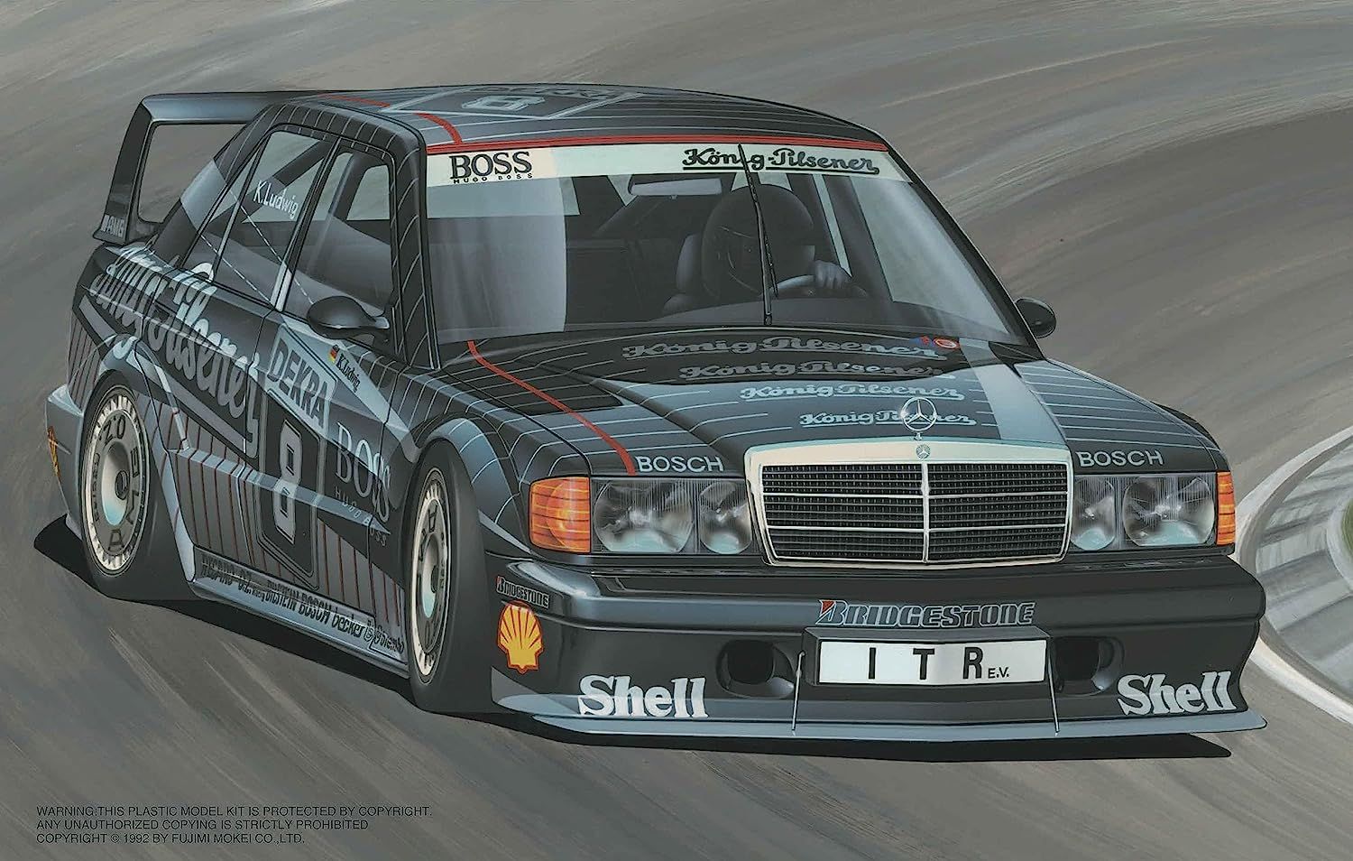 Fujimi Fujimi Model TC-83 1/24 Touring Car Series No. 83 Benz 190E 2.5 - BanzaiHobby