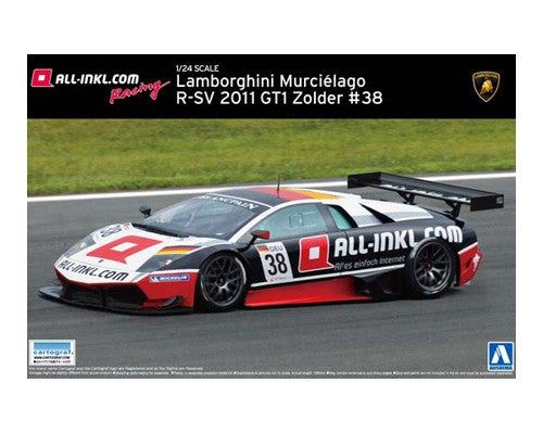 Aoshima Lamborghini Murcielago R-SV 2011 GT1 Zolder #38 1/24 scale - BanzaiHobby