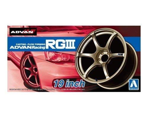 Aoshima Advan Racing RGIII 19inch - 1/24 scale wheels - BanzaiHobby