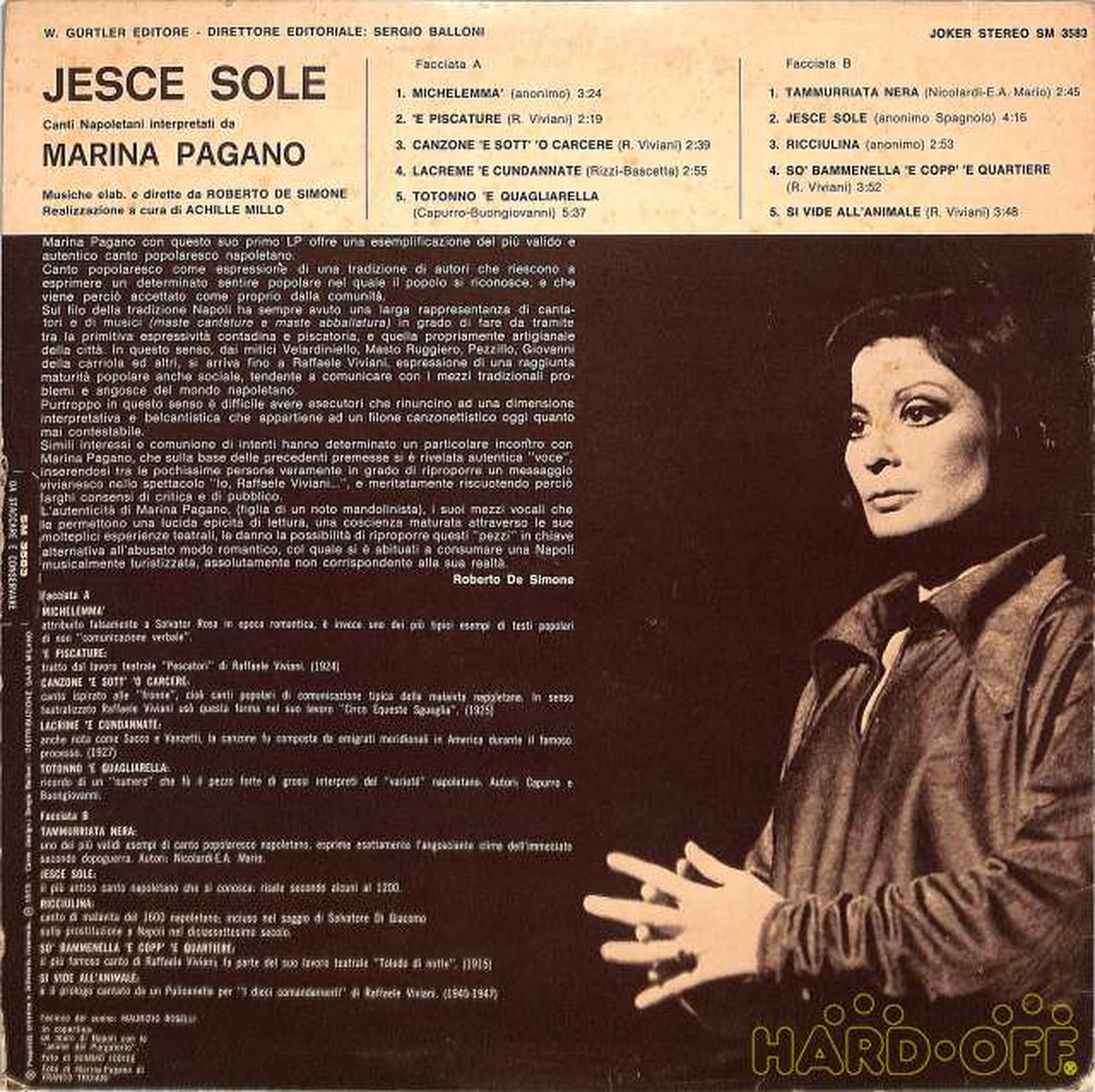 Joker (import, Italy) Marina Pagano "Jesse Sore" SM-3583
