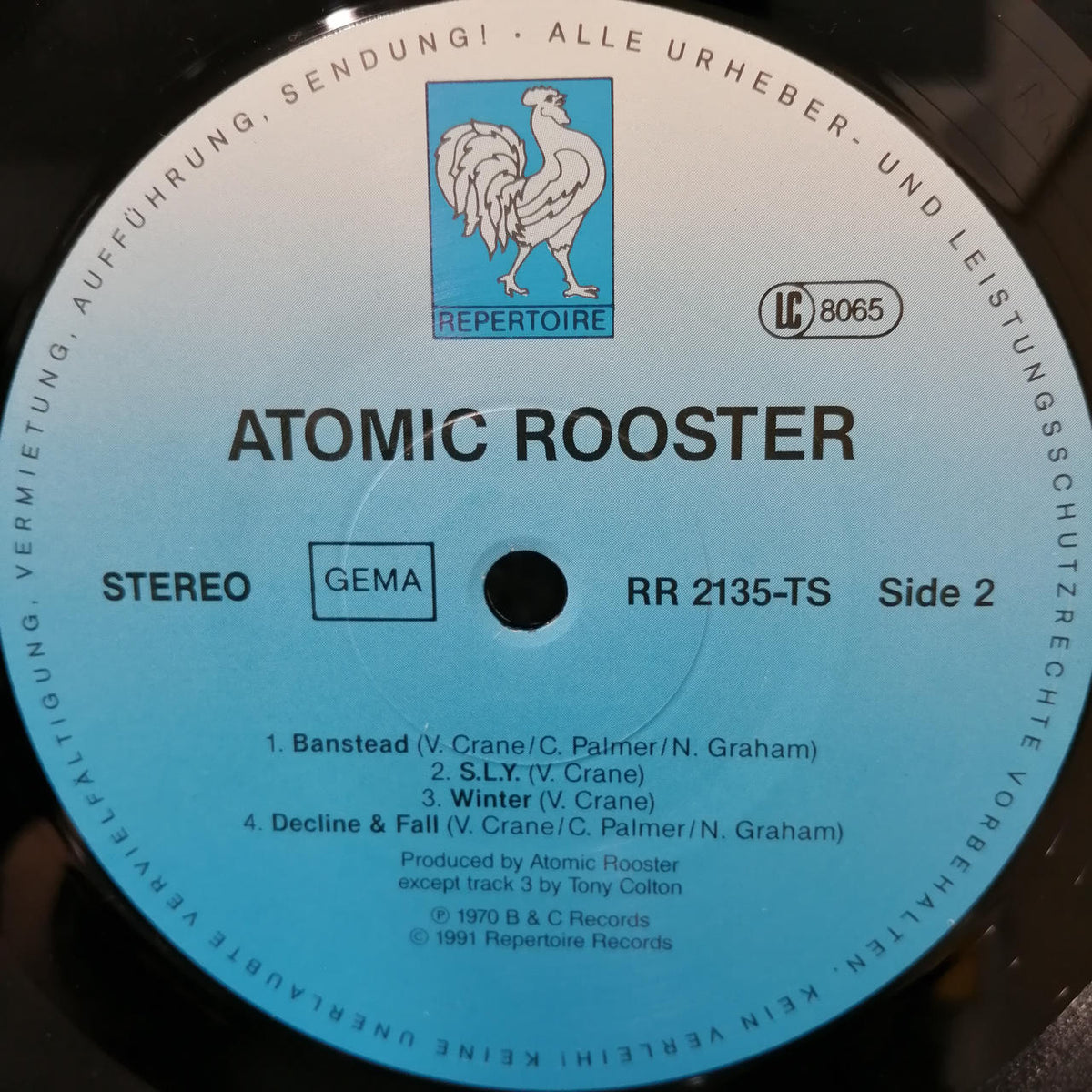 REPERTOIRE RECORDS ATOMIC ROOOSTER RR2135-TS