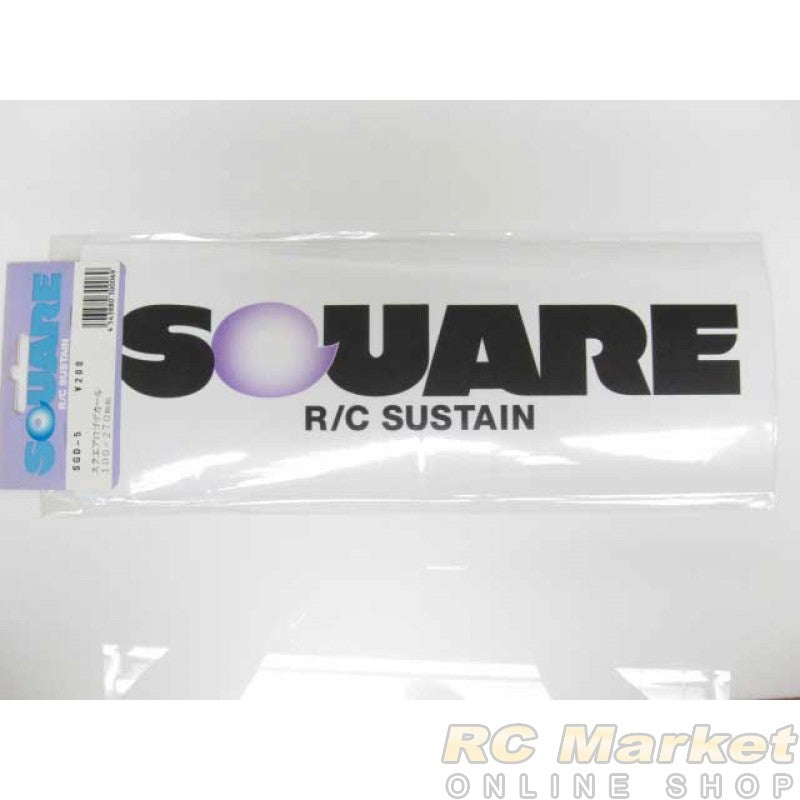 Square SGD-5 Square logo decal 100x270 - BanzaiHobby