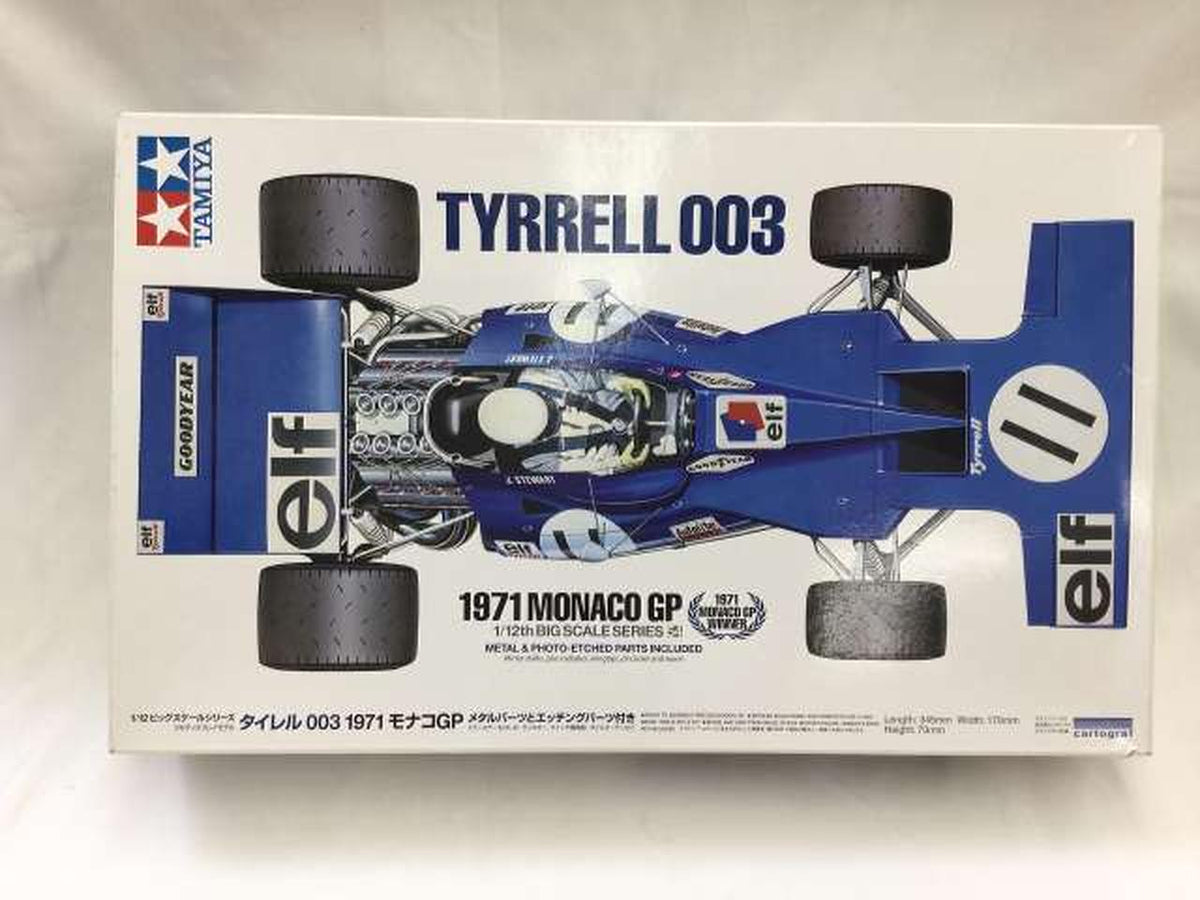 TAMIYA Tyrell 003 1971 Monaco GP with metal and etched parts