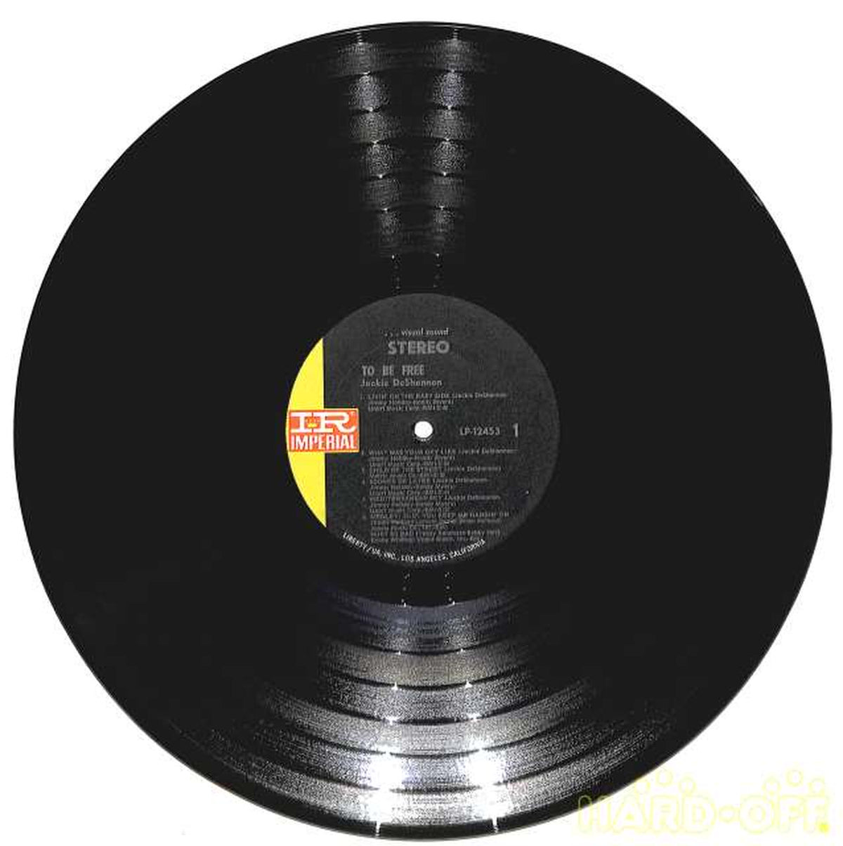 Imperial (imported, rice) Jackie Deshannon "To Be Free" LP-12453