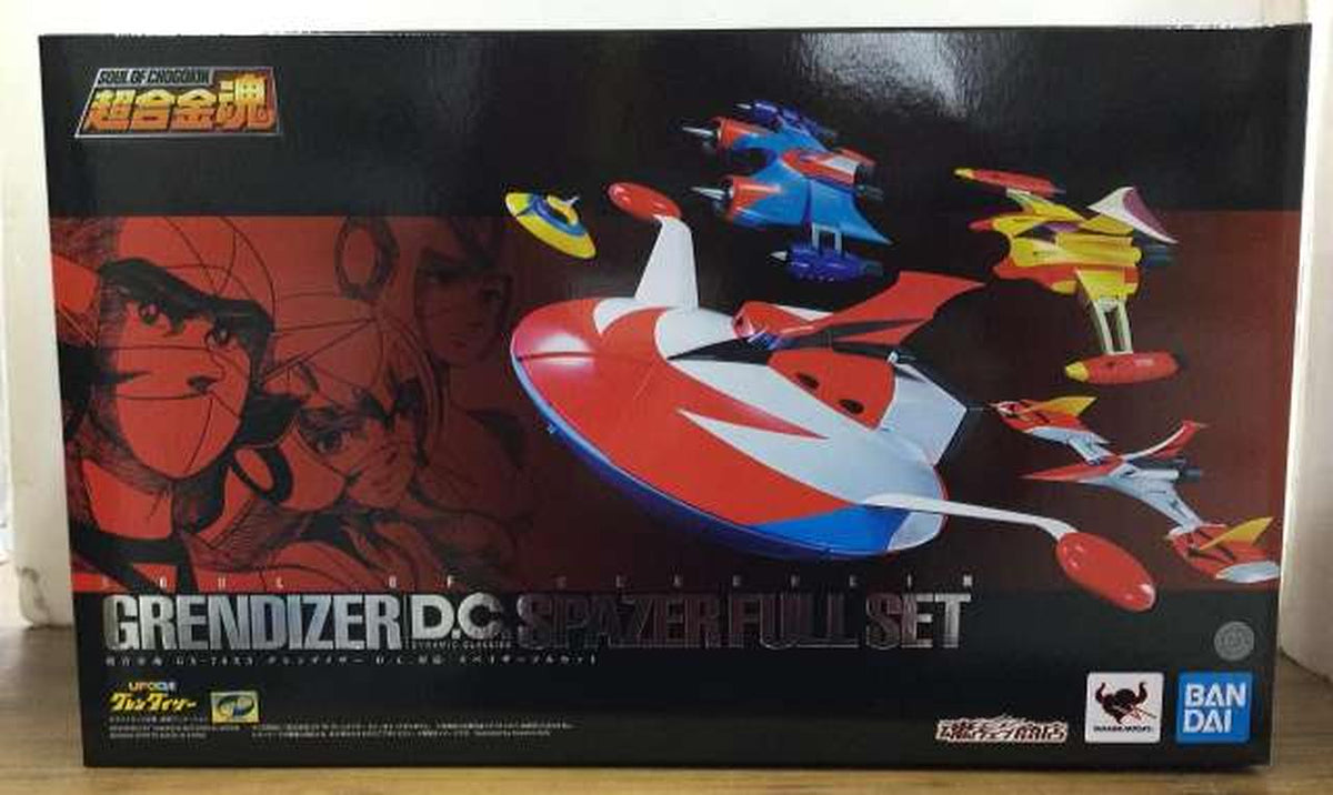BANDAI Chogokin Soul Grendizer & Spacer Set GX-76SP GX-76X3
