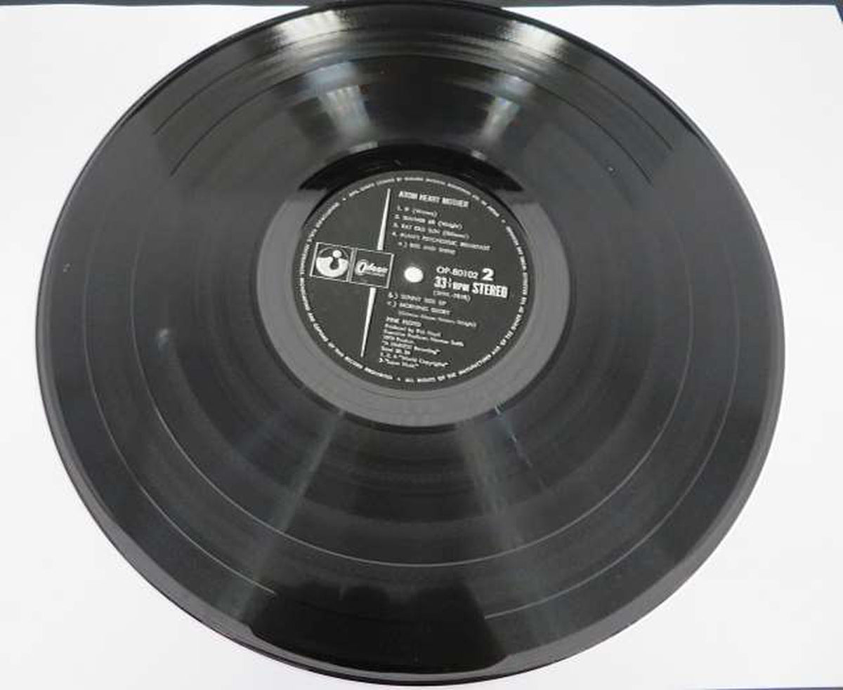 Toshiba Musical Industries ☆Atomic Heart Mother☆ Pink Floyd LP OP-80102