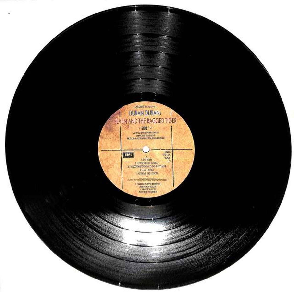 Toshiba EMI Duran Duran 'Seven & the Ragned Tiger' EMS-91072