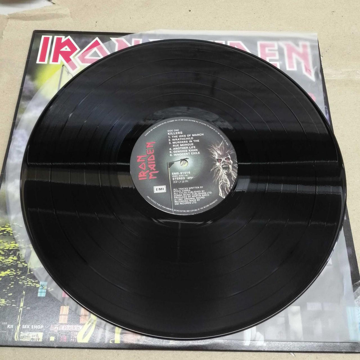 EMI IRON MAIDEN/KILLERS EMS-91016