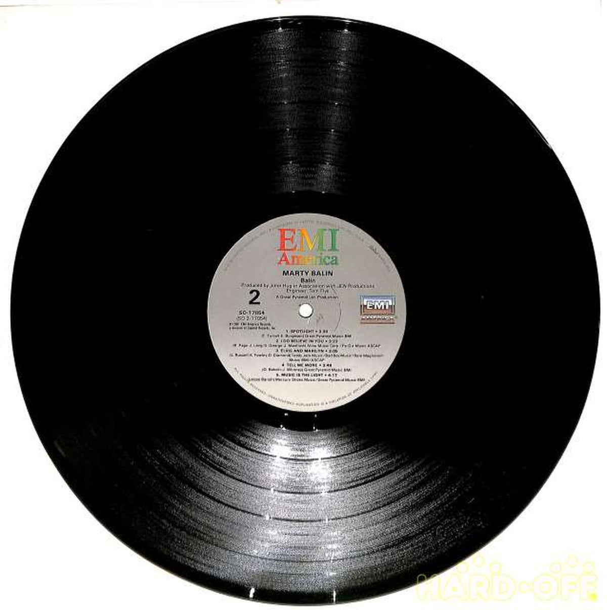 EMI (Import in U.S.) Marty Barin "Barin Heart Sad" SO-17054