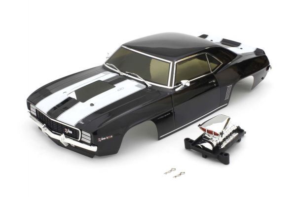 Kyosho FAB608BK 1969 Chevy__ Camaro__ Z/28 RS Supercharged VE Tuxedo Blac - BanzaiHobby