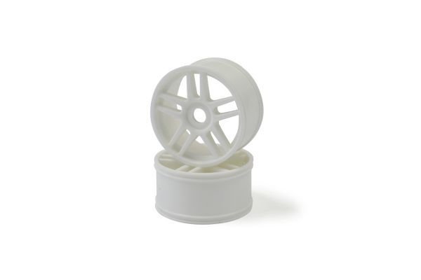 Kyosho IGH005W Wheel(10-Spoke/White/2Pcs) - BanzaiHobby