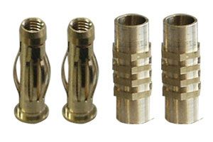 Kawada B-39 Gold Connector (2 Male/ 2 Female) - BanzaiHobby