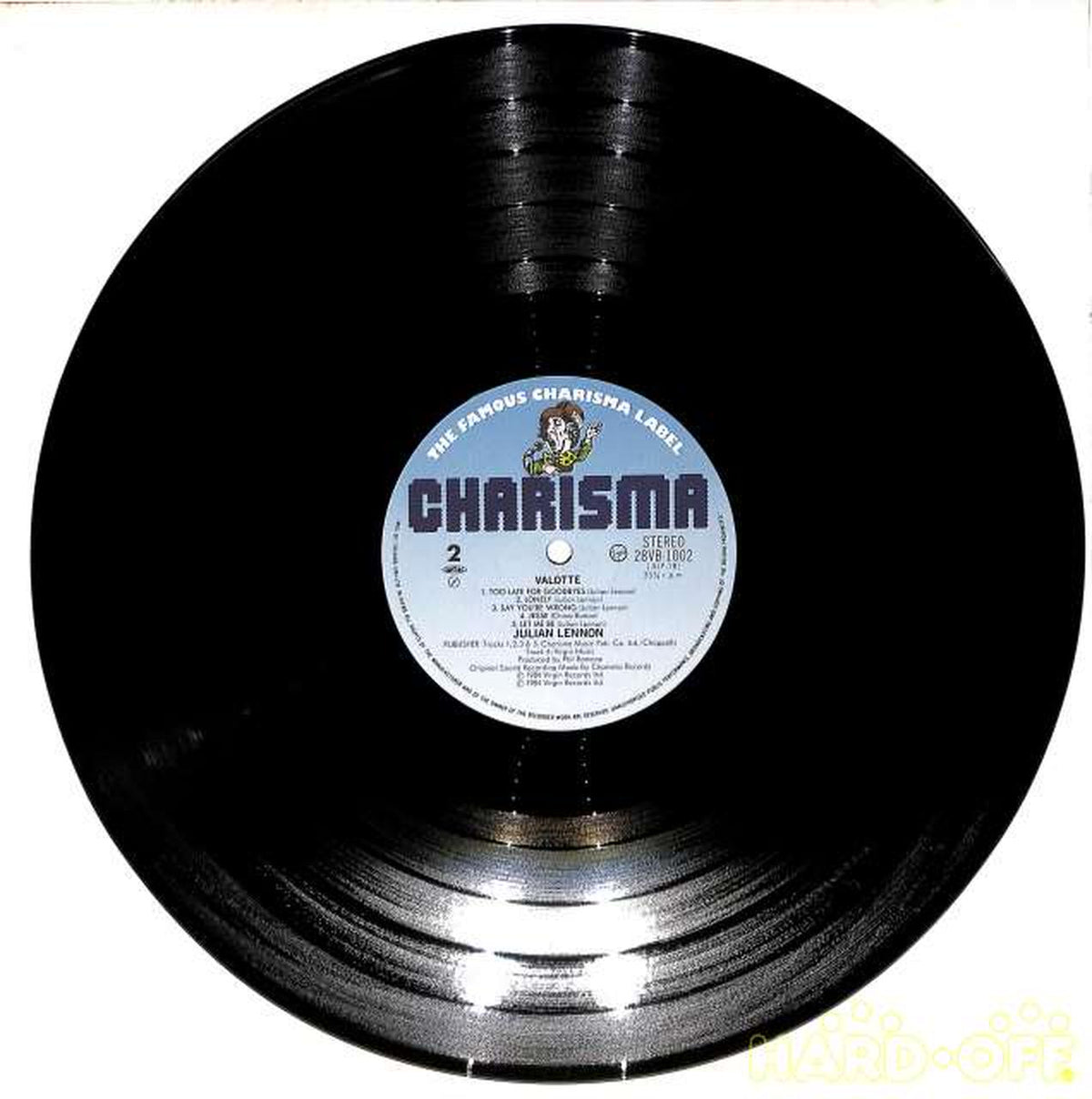Toshiba EMI Julian Lennon "VALOTTE" 28VC-1002