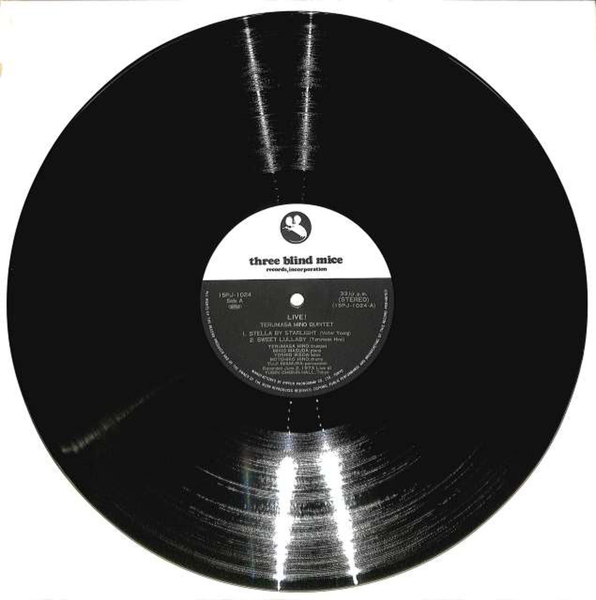 Nippon Phonogram (TBM) Hino Komasa Quintet 'Live!' 15PJ-1024