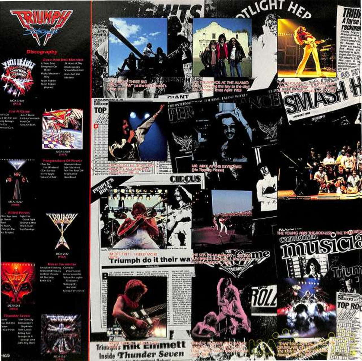 MCA Triumph "STAGES" MCA2-8020 (Exported to USA) 2LP
