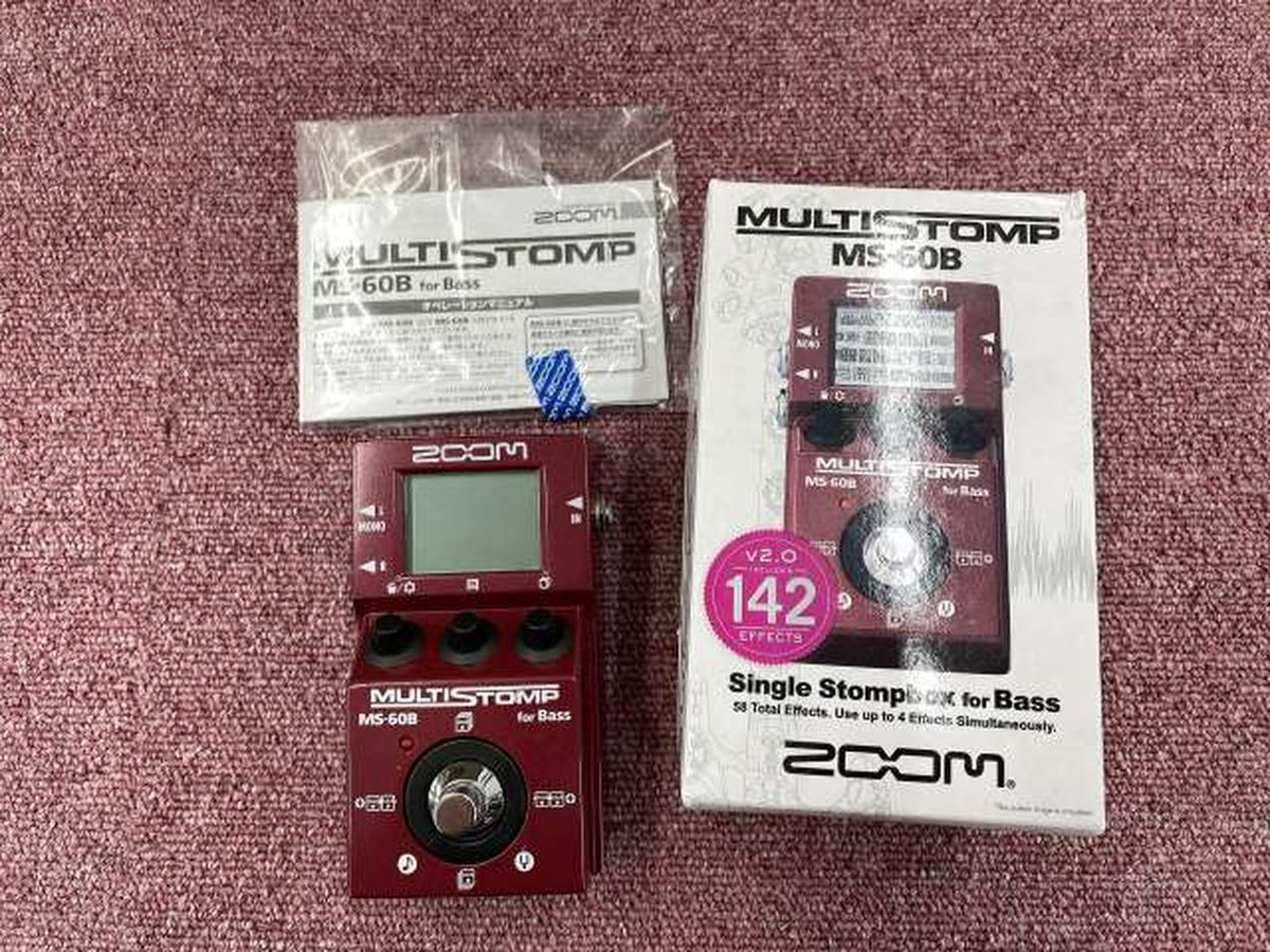 ZOOM Multi-Effects Pedal MS-60B