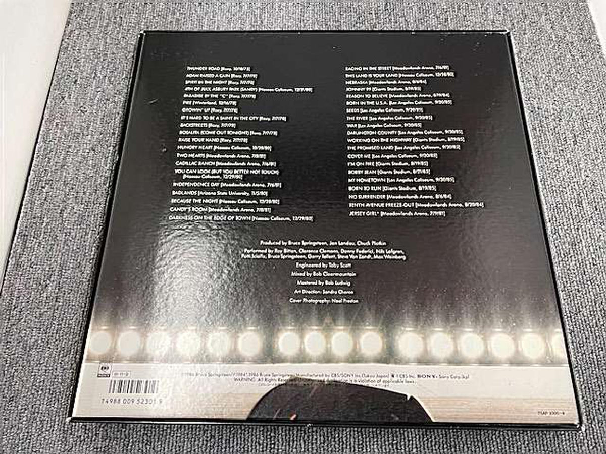 CBS/SONY BRUCE SPRINGSTEEN LIVE/1975-85 BRUCE SPRINGSTEEN LIVE/1975-85